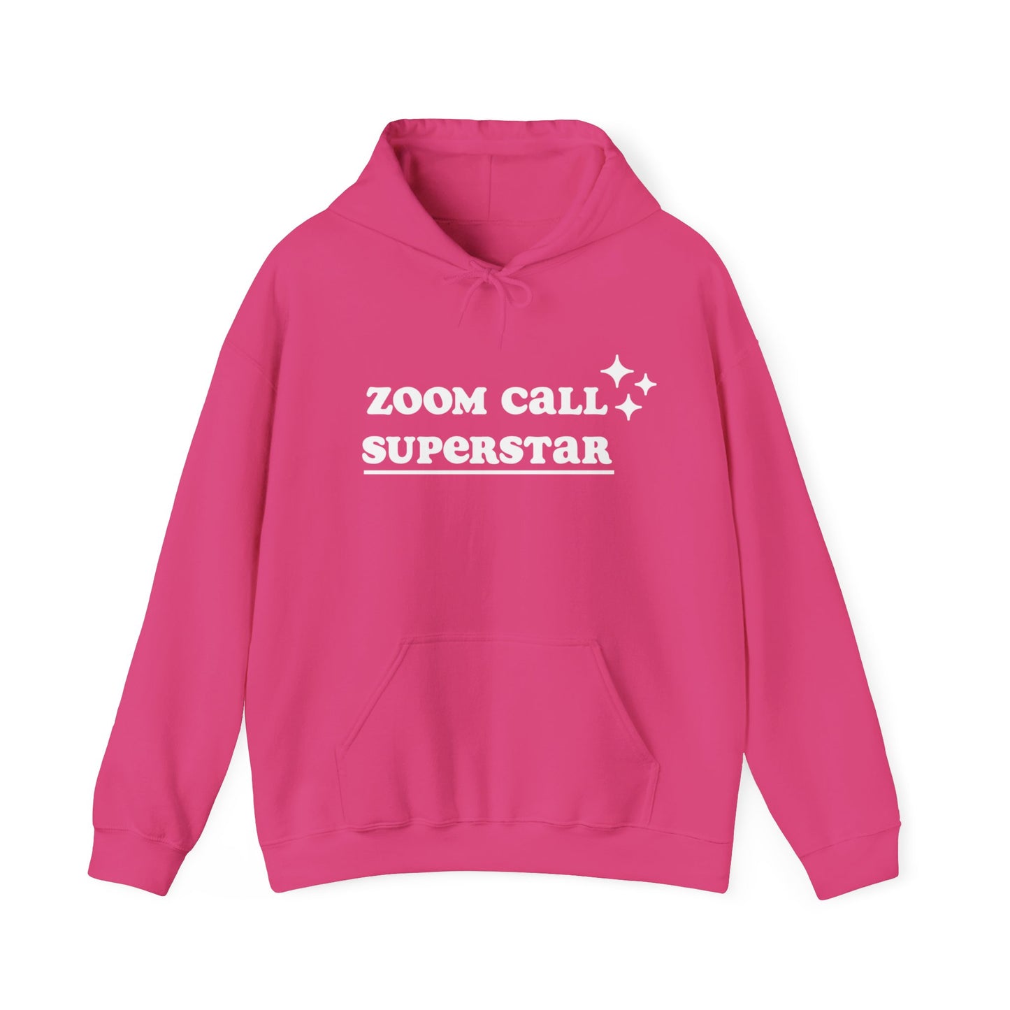 ZOOM CALL SUPERSTAR | Unisex Heavy Blend™ Hooded Sweatshirt