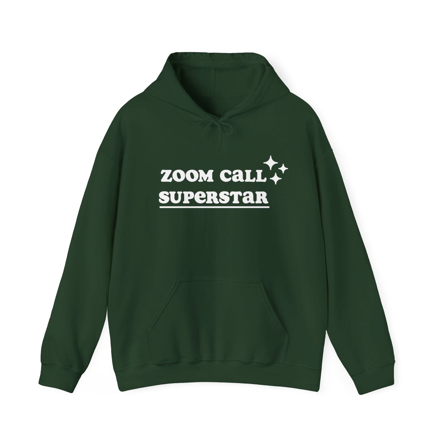 ZOOM CALL SUPERSTAR | Unisex Heavy Blend™ Hooded Sweatshirt