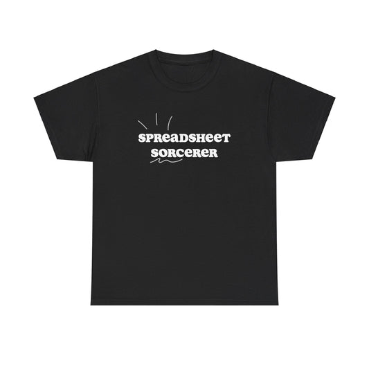 Spreadsheet sorcerer | Unisex Heavy Cotton Tee